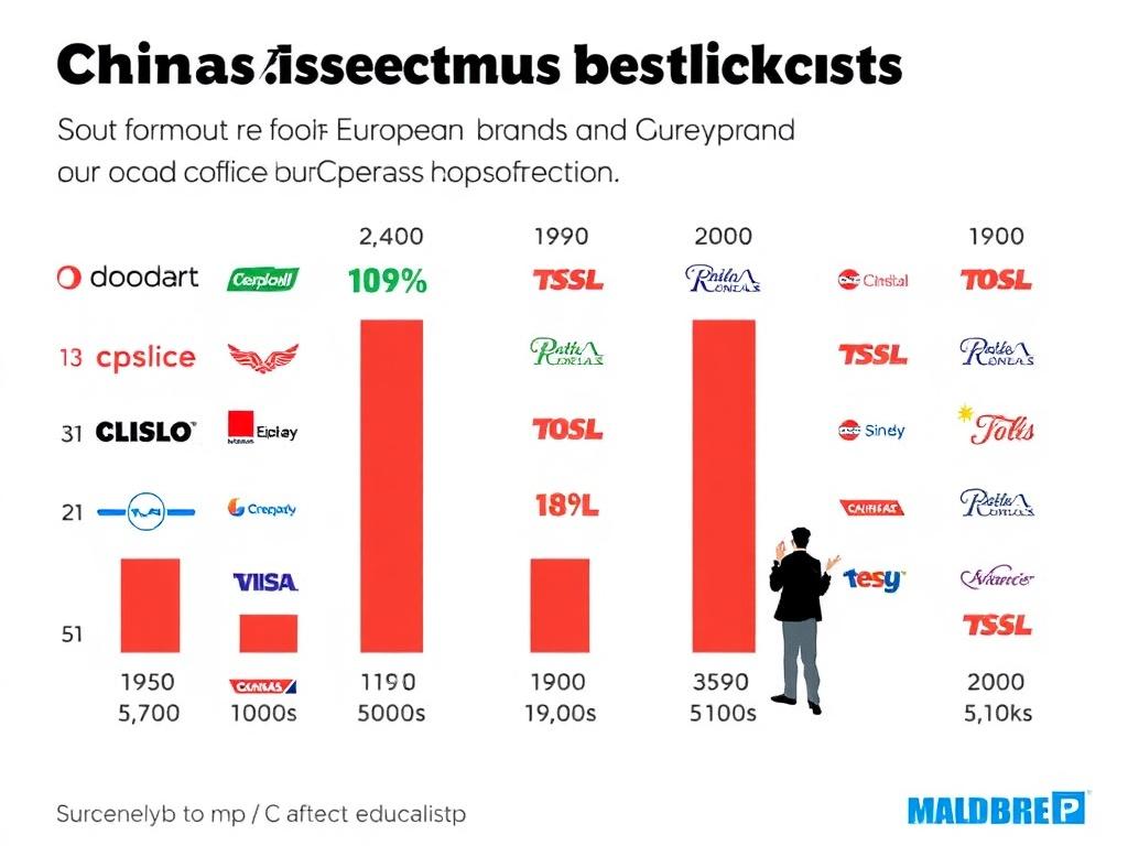 Китайские бренды теснят европейцев статистика продаж